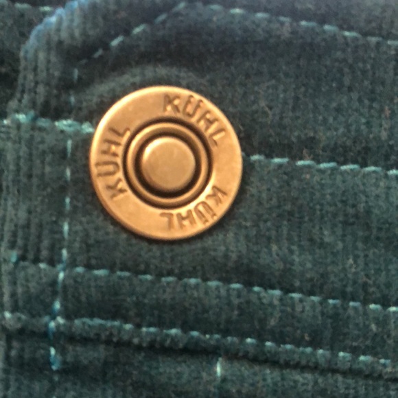 Kuhl Streamline Dark Teal Corduroy Mini Skirt - Picture 5 of 14